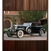 Металлическая табличка Duesenberg J 384 Torpedo Convertible Victoria by Rollston